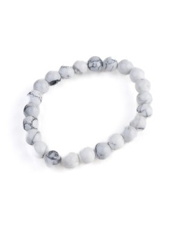 Bracciale Howlite: Equilibrio e Pace Interiore