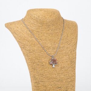 Anhänger Baum aus rotem Achat