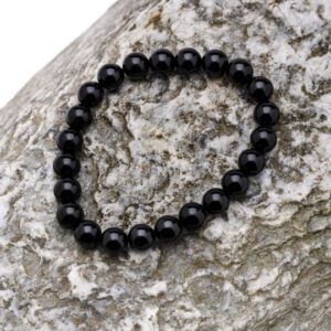 Armband aus schwarzem Turmalin