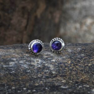 Ohrringe aus Amethyst