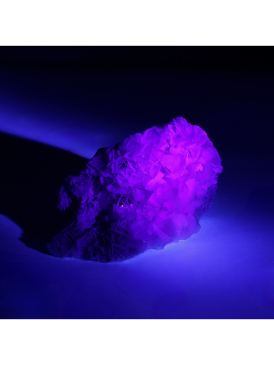 Rosa aus fluoreszierendem Kalkstein – Bild 3