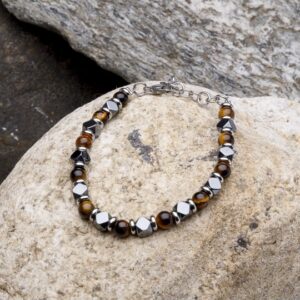 Tigerauge-Armband