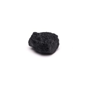 Rohes mittleres schwarzes Turmalin