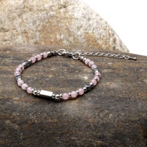 Armband aus Rosenquarz
