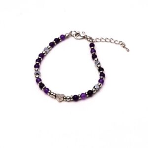 Armband aus Amethyst