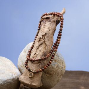 Japa Mala aus Picasso-Jaspis