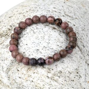 Armband aus Rhodonit