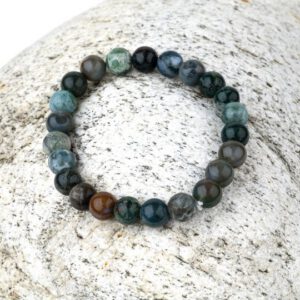 Armband aus Moosachat