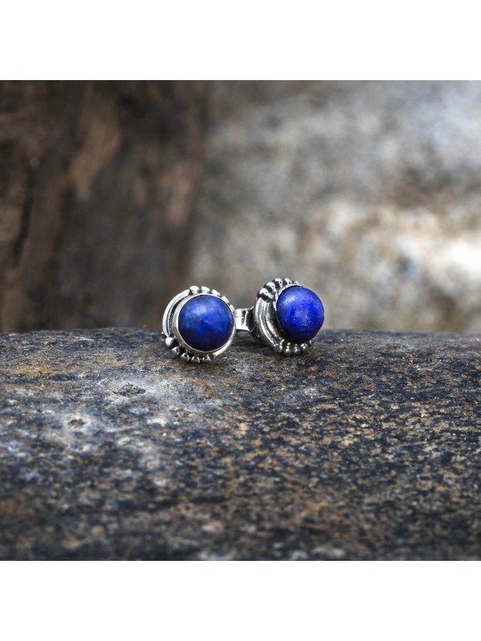 Ohrringe aus Lapislazuli – Bild 3