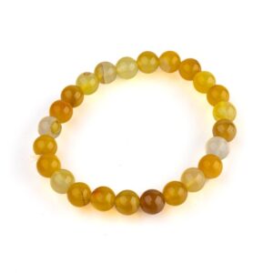 Armband aus Honig-Calcit
